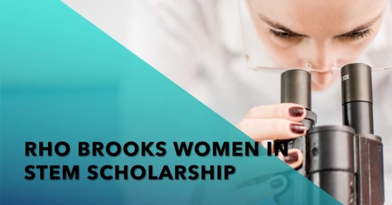 What is the Rho Brooks Women in STEM Scholarship